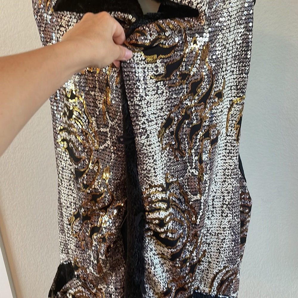 Custom Made Sequin Jacket - image 8